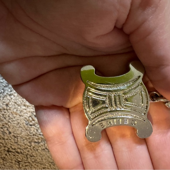 Celine silver tone chain belt - Picture 4 of 7